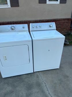 Washer and dryer. Can deliver