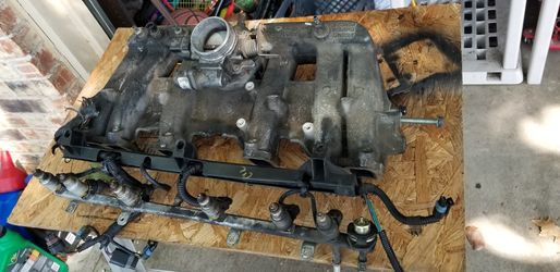 Jeep xj intake fuel rail and injectors