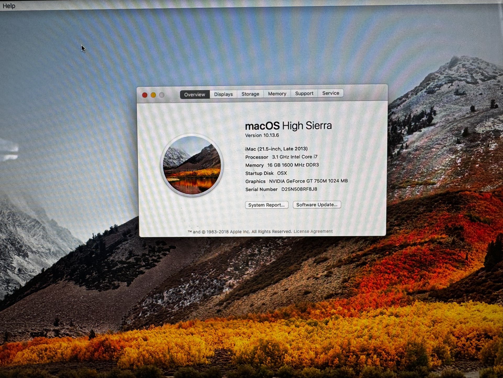 Apple 2013 Desktop 1TB With Mouse