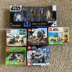 New In Box Lego Sets Star Wars Figures - Priced Individually