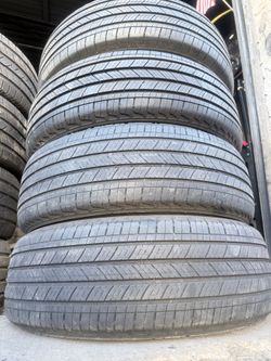 4 Used 225/65/17 MICHELIN PRIMACY ALL SEASON TIRES 