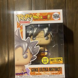 Ultra Instinct Goku Funko GITD