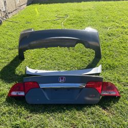2009 Honda Civic Si (fa5) Rear End