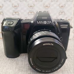 Minolta Maxxum 7000i 35mm Film Camera With Lens Sold As Is Untested Pre-owned 