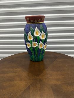 Handmade rustic vase
