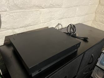 Xbox One X With 10 Games And Wired Controller