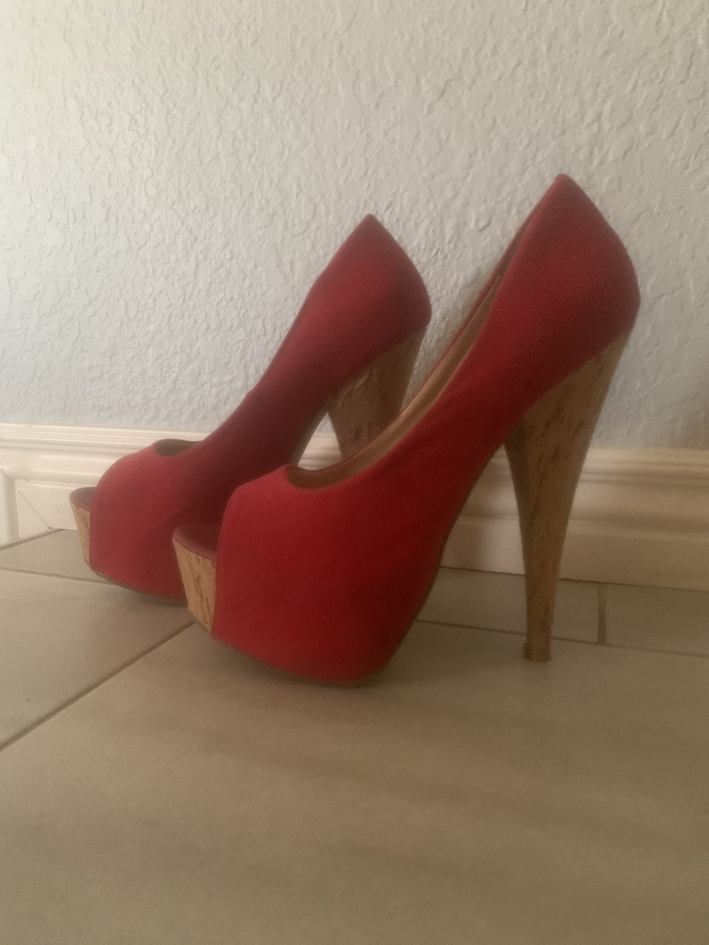 Women’s Red Heels - Brand New