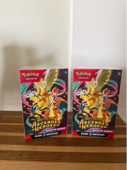 2 Ascended heroes booster bundles - pokemon cards