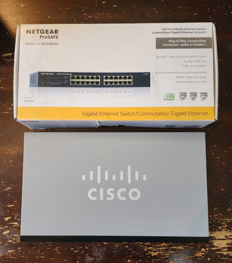 Cisco & Netgear Switch Router