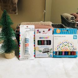 Christmas Craft Glitter/Glue Bundle