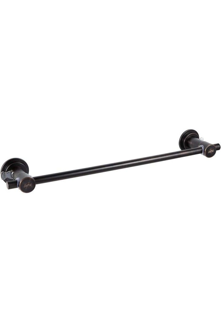JiePai Suction Cup Towel Bar 24 Inch Oil Rubbed
Bronze,Removable Modern Vacuum Suction Towel Holder for
Bathroom Door Adhesive Towel Bar Suction Towel