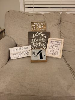 Farmhouse Wood Signs From Hobby Lobby