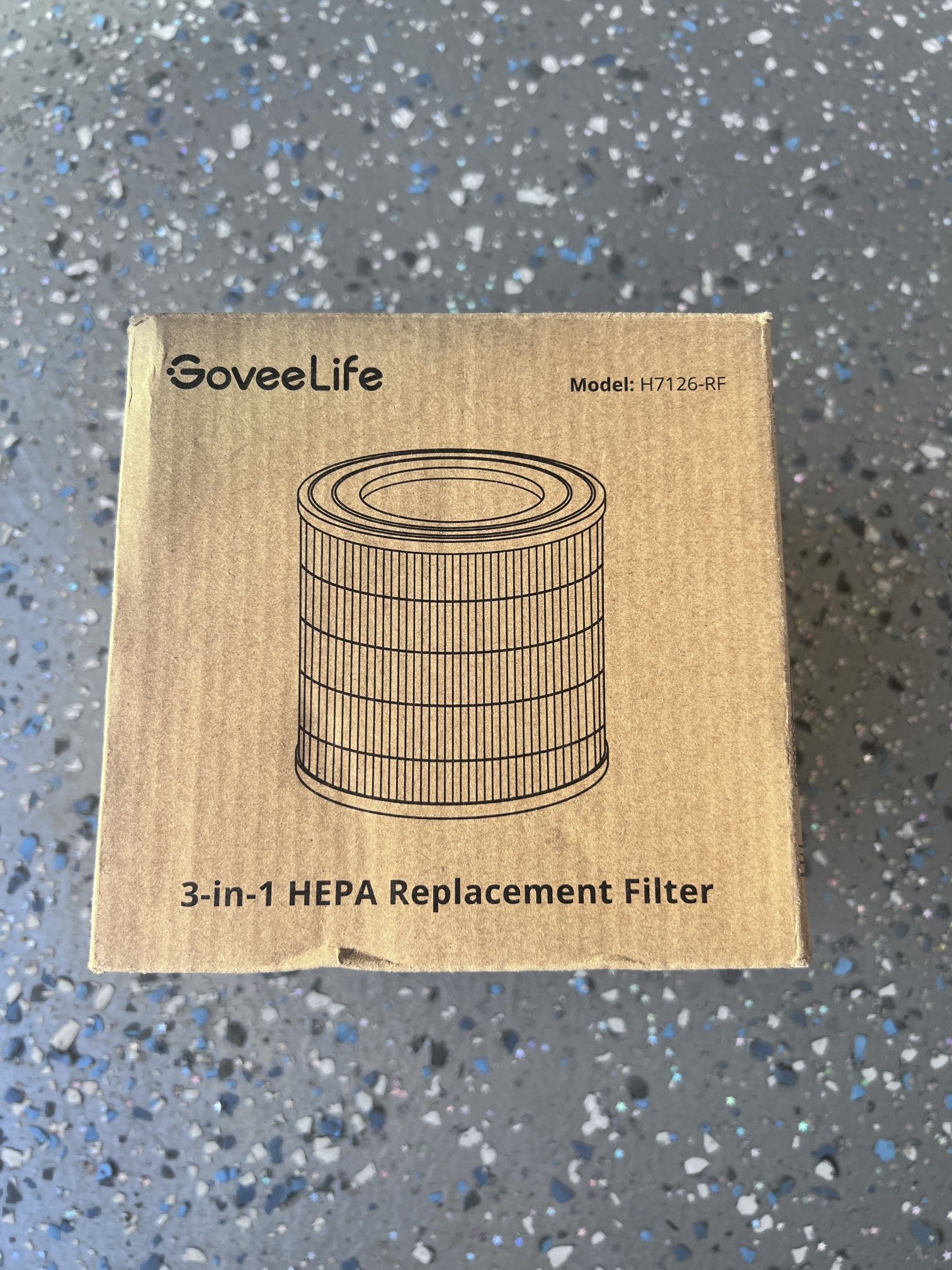 New GoveeLife Air Purifier Replacement Filter Accessories for H7126,H13 HEPA