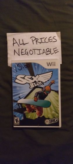 Sealed NINTENDO Wii Game. Ssx Blur