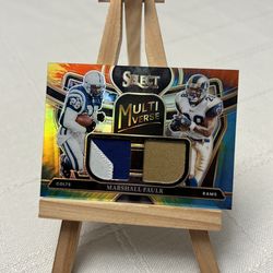 Marshall Faulk TIE DYE Select /25 COLTS RAMS