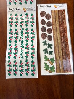Suzy’s Zoo Border Stickers