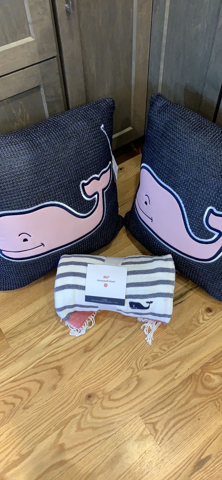 Vineyard Vines Target Pillow & Throw Blanket Set