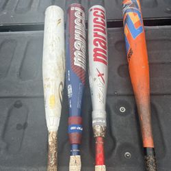 Bats For Sale Prices Are Negotiable 