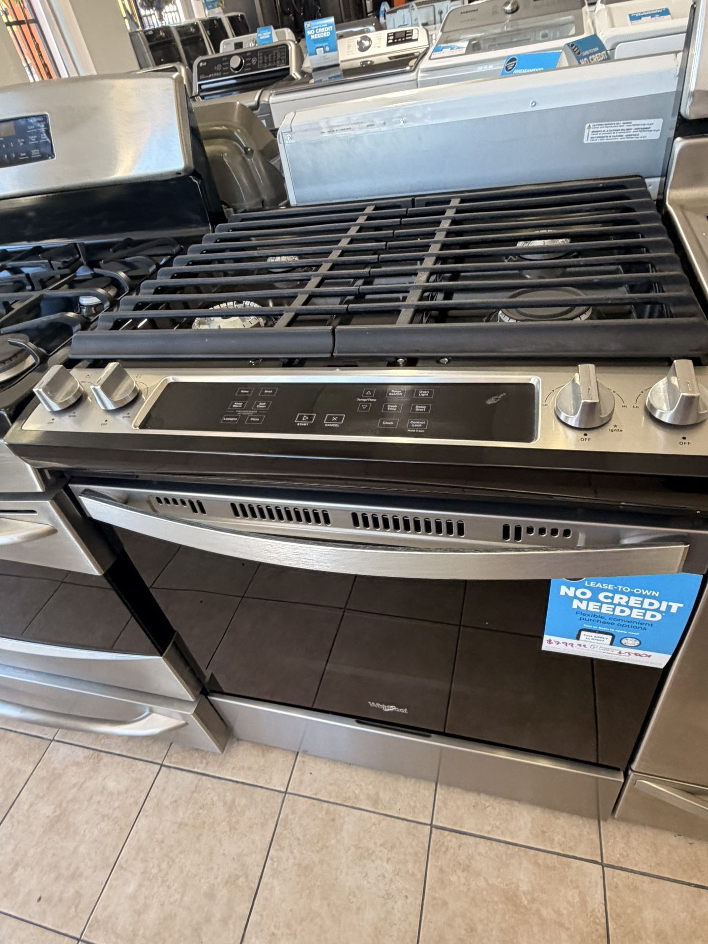 Whirlpool Slide In Oven