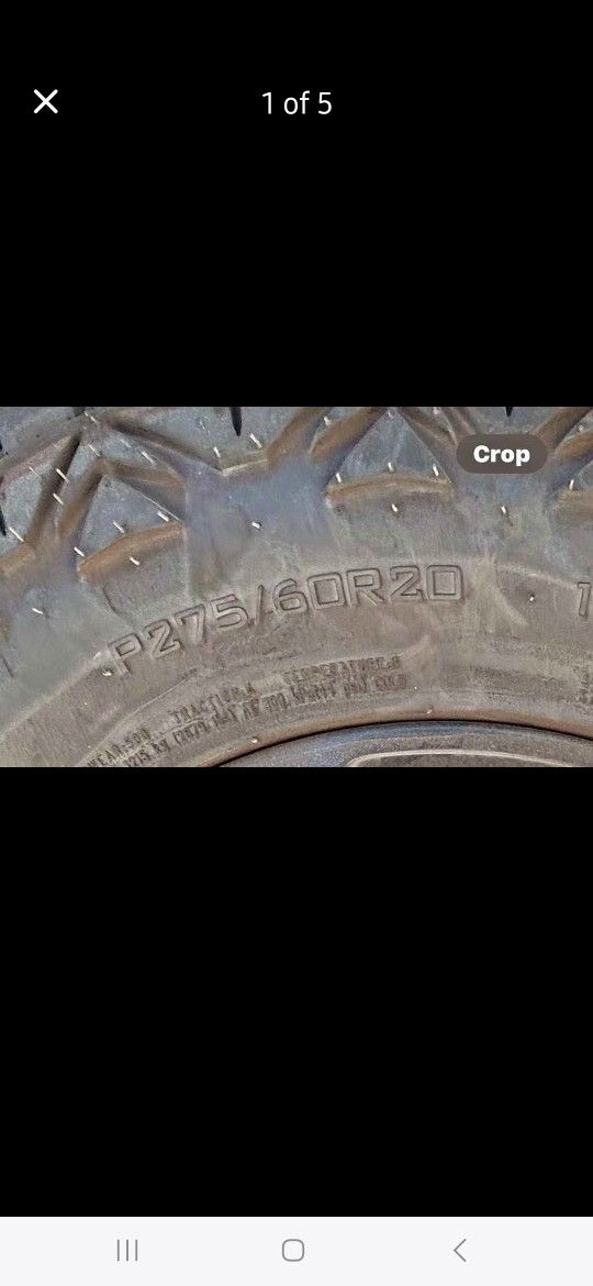 P275/60R20 Tires & Rims
