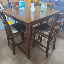 Ashley 5 Pc Counter Height Dining Set