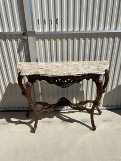 Marble Top Side Table