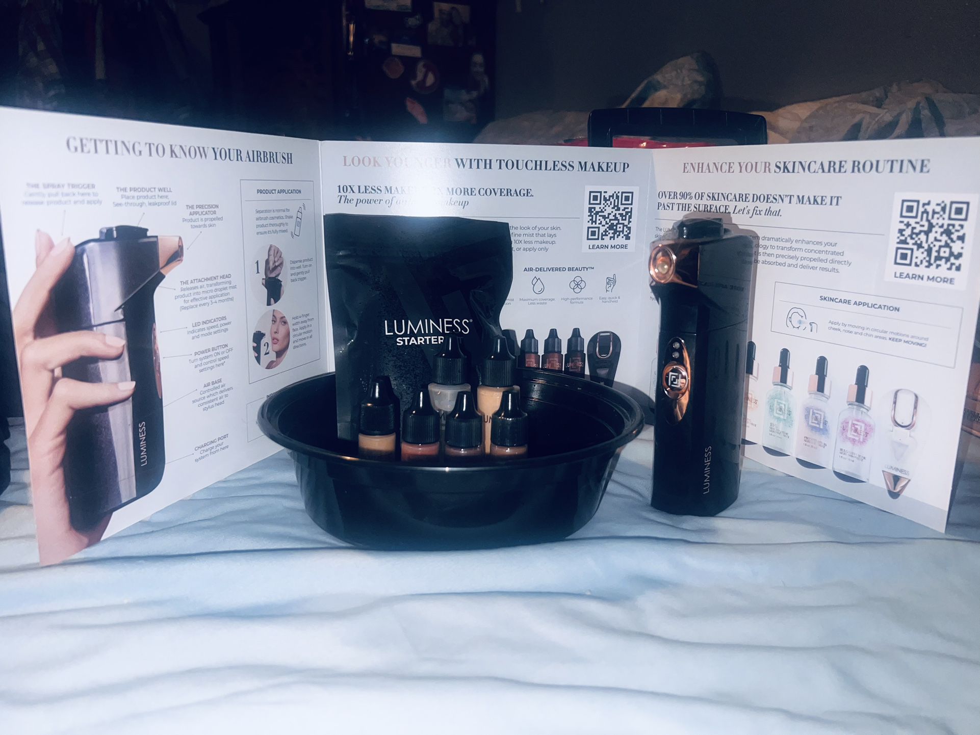 Luminess Breeze Makeup Starter Kit With Additional Makeup 