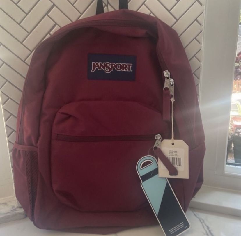 Russet Red Jansport Backpack 