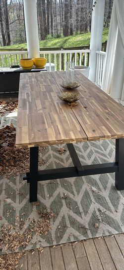 Hardwood Outdoor Table