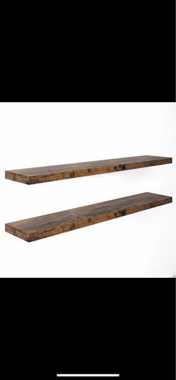 Floating shelves