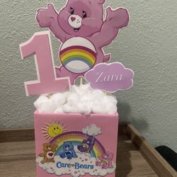 Carebear Party Centerpieces