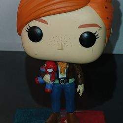 Mary Jane With Spidey Doll Funko Pop Loose Vaulted