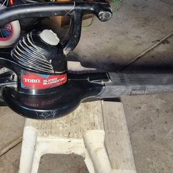 Toro Super Blower Vac Electric Plug In 12amp 240mph Wind Like New 