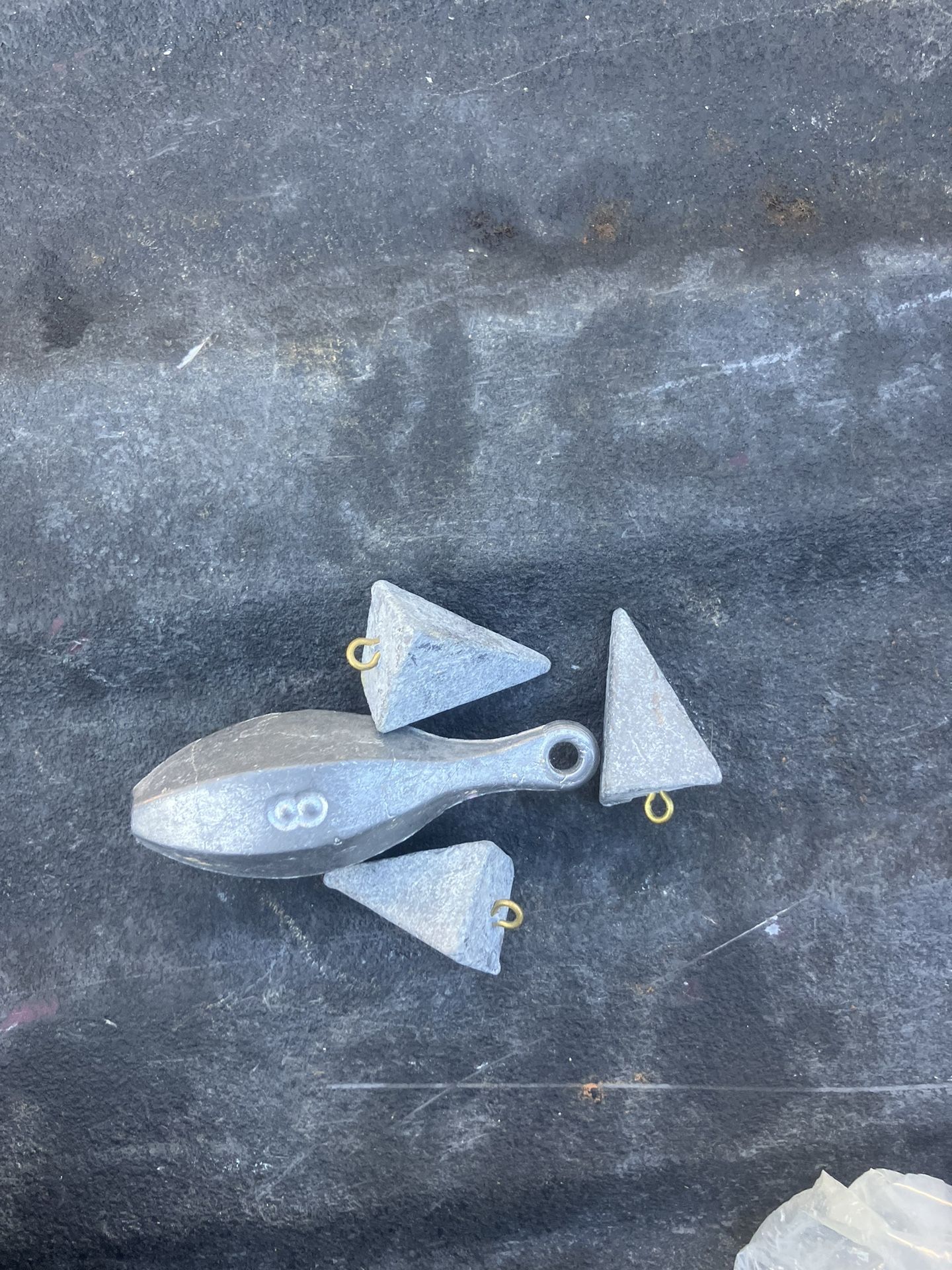 (4) Saltwater Fishing Weights