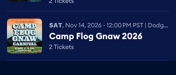 Camp flog gnaw 2026