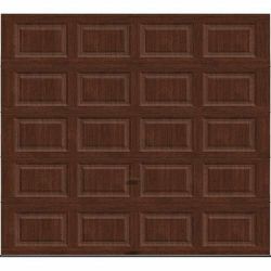 Ideal Door® Traditional 9' x 8' Cherry Insulated Garage Door (R-Value 18.4)