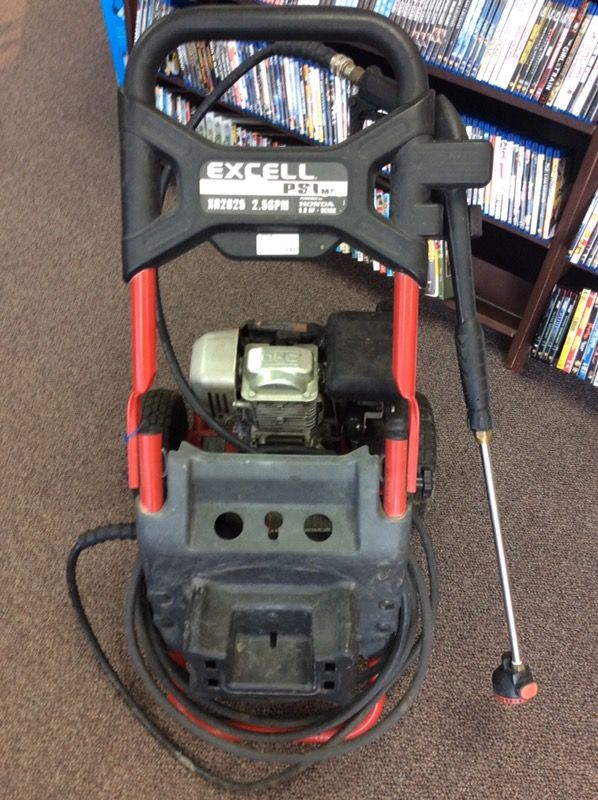 Excell XR2625 Pressure Washer 2600 PSI Max 2.5 GPM 5 HP Honda Engine