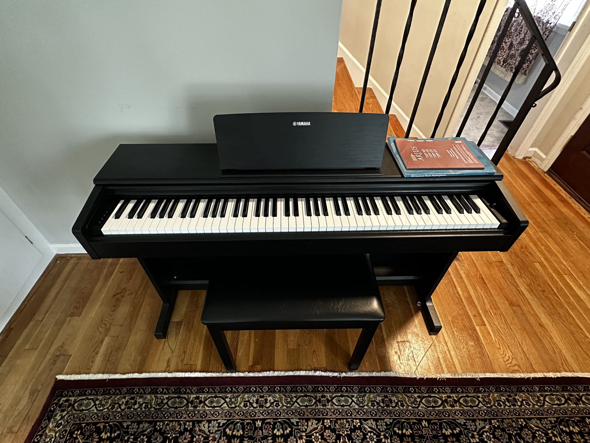 Yamaha Arius YDP-145 Traditional Console Digital Piano With Bench