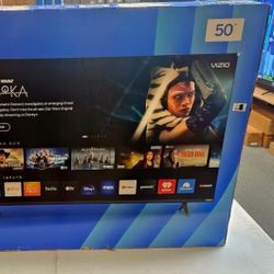 Visio 50 inch 4K smart HDTV $55 down on financing pre-delivery six month warranty
