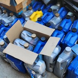 Used Synthetic Oil Free