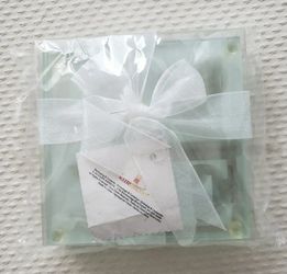 Set of Four "LOVE" Coasters