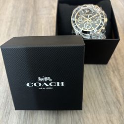 Mens Coach Cole Watch