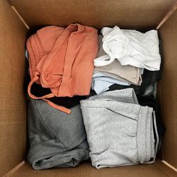 Two Boxes Of Nice Name Brand Clothes 