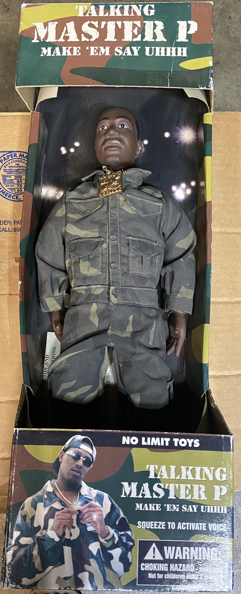 Talking Master P Doll - No Limit Toys