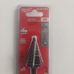 Milwaukee Step Drill Bit New
