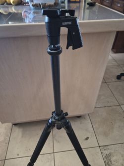 Sunpak tripod with pistol grip slik model  pro 700dx