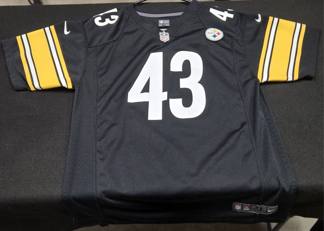 NFL Steelers Polamalu On Field Nike Jersey XL
