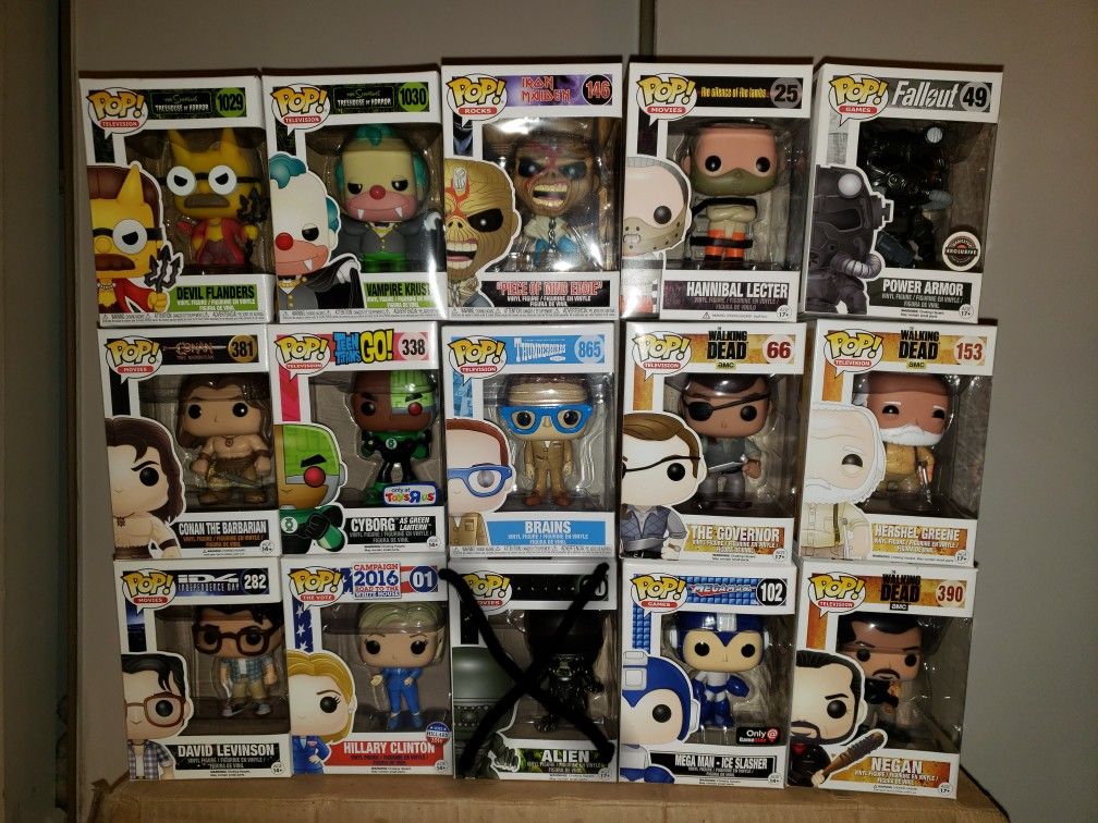 Funko Pops 