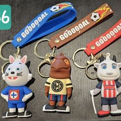 Soccer Keychains Americas Chivas Cruz Azul 