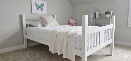 Kids  bed. Twin Size mattress included.